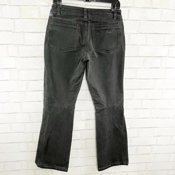 Kuhl Gray Heavy Weight Fabric Outdoor Hiking Camping Pants Women's Size 6 - Picture 4 of 7